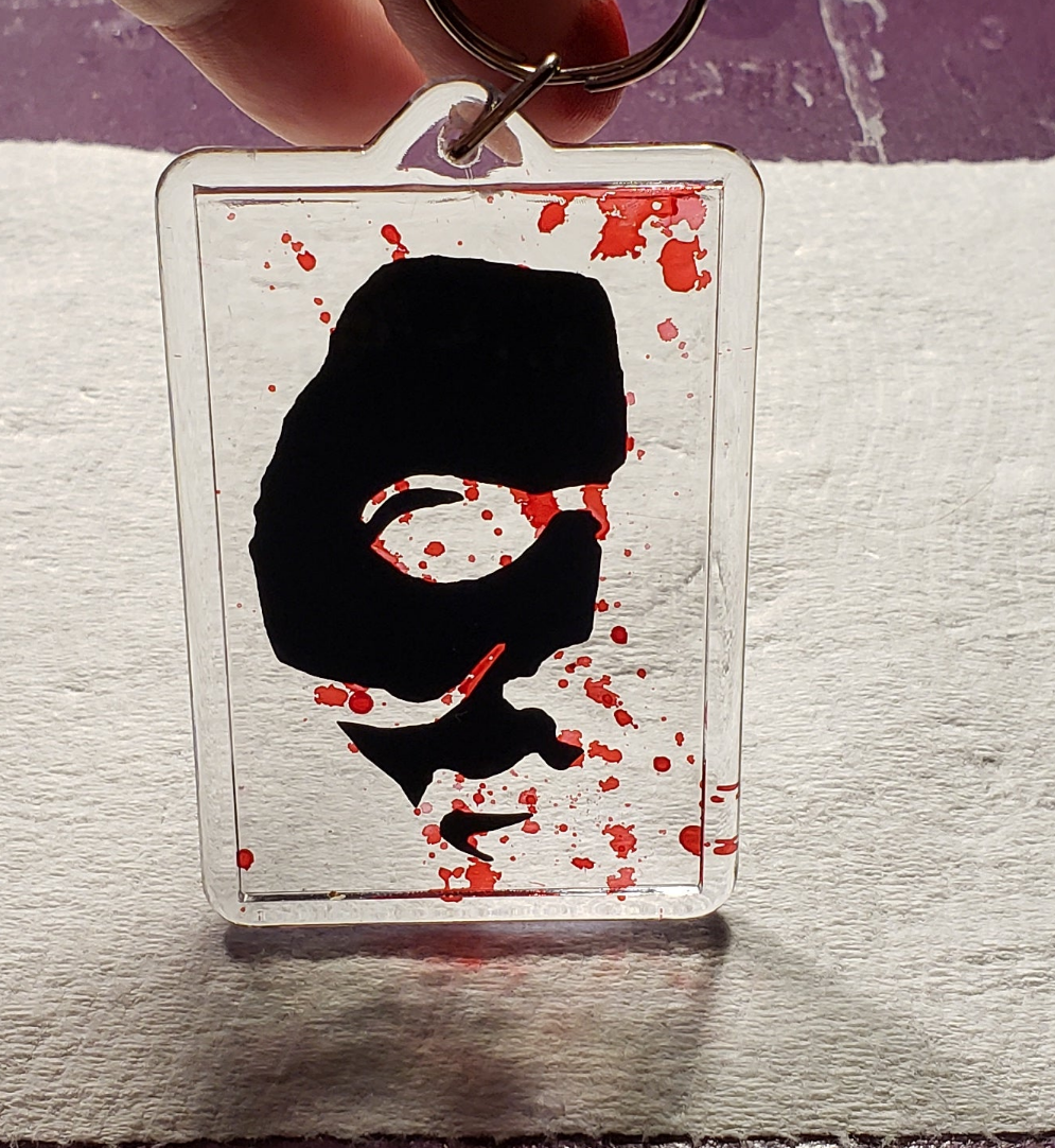 Bloody Michael Myers Keychain
