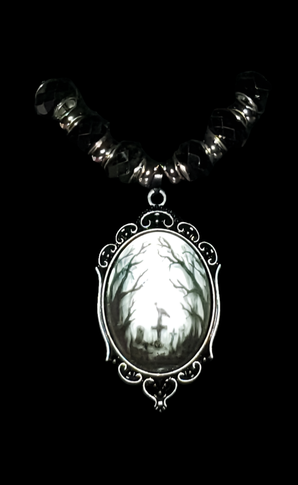 Cemetery Amulet Necklace