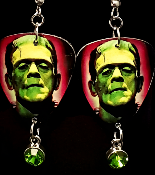 Neon Frankenstein Earrings