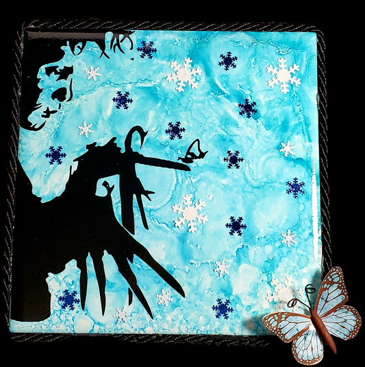 Edward Scissorhands Decorative Tile