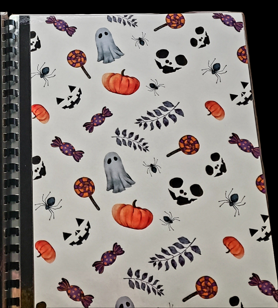My Spooky Sticker Book (purple)