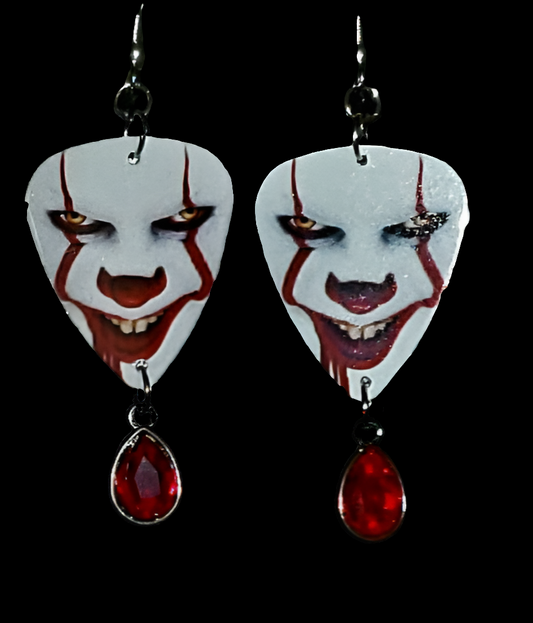 Evil Pennywise Earrings