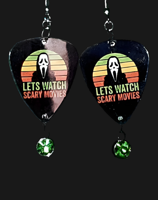 Watch Scary Movies Ghostface Earrings