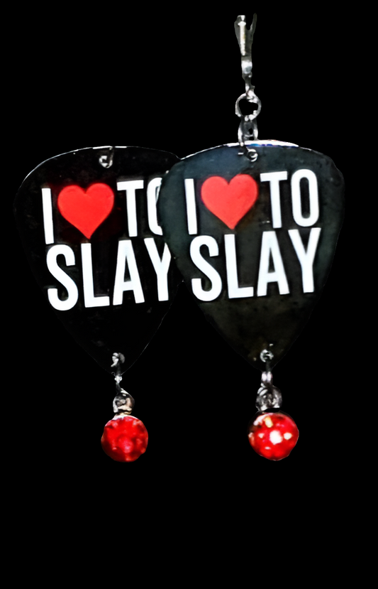 I Love to Slay Earrings