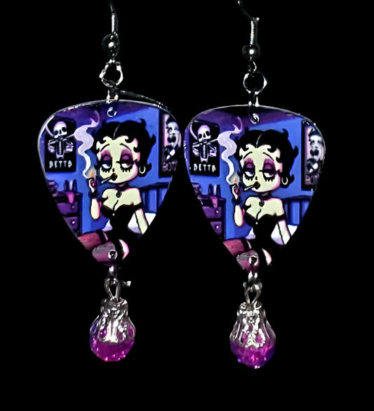Gothic Betty Boop Earrings