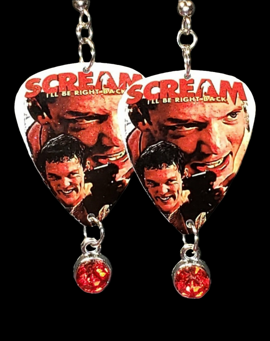 Stu Macher Scream Earrings