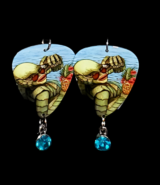 Creature From the Black Lagoon Poolside Earrings