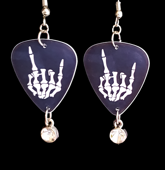 Skull Horns Earrings