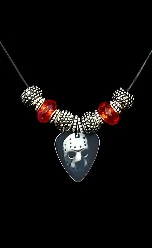 Voorhees Hockey Mask Necklace