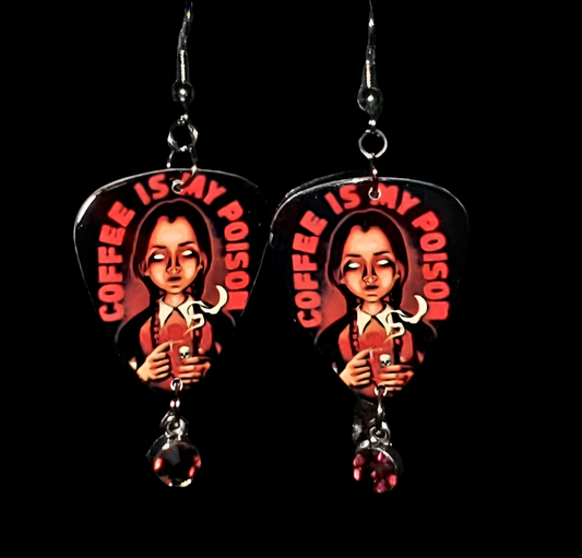 Wednesday Coffee Earrings