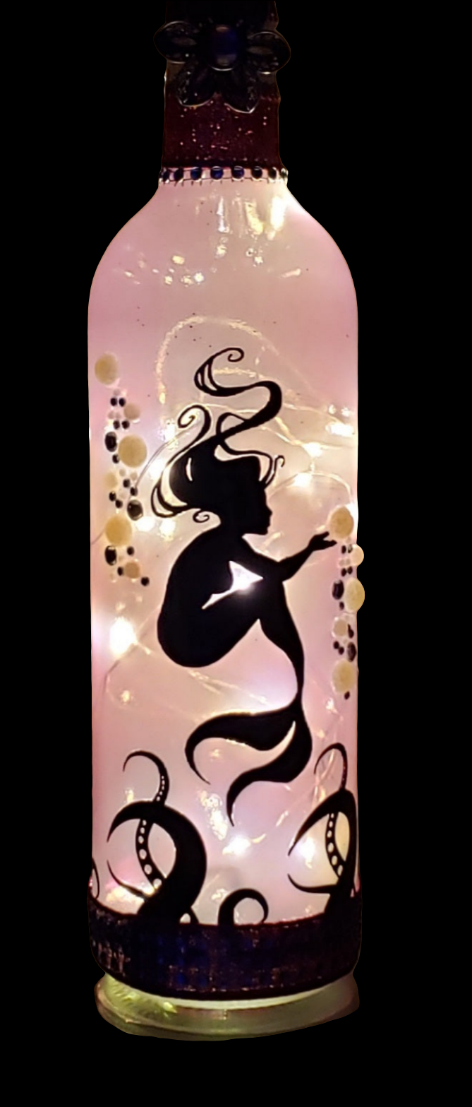 Pink Mermaid Nightlight
