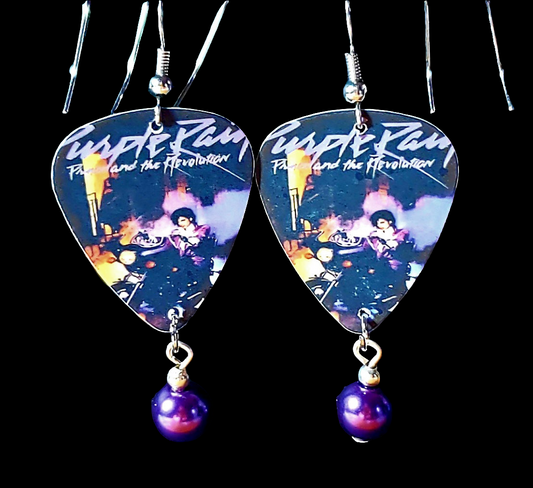 Prince Purple Rain Earrings