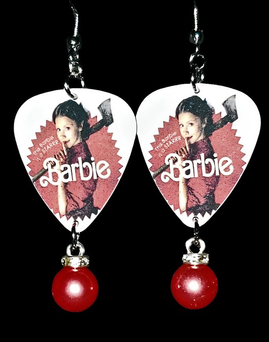 Pearl Barbie Earrings