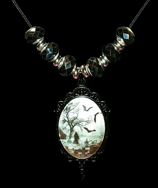 Walk in the Cemetery Necklace