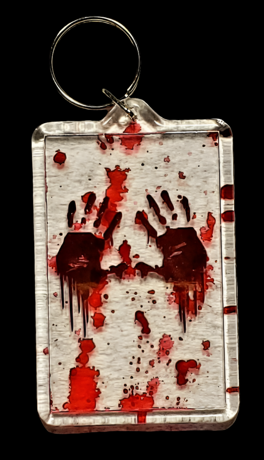 Bloody Hands Keychain