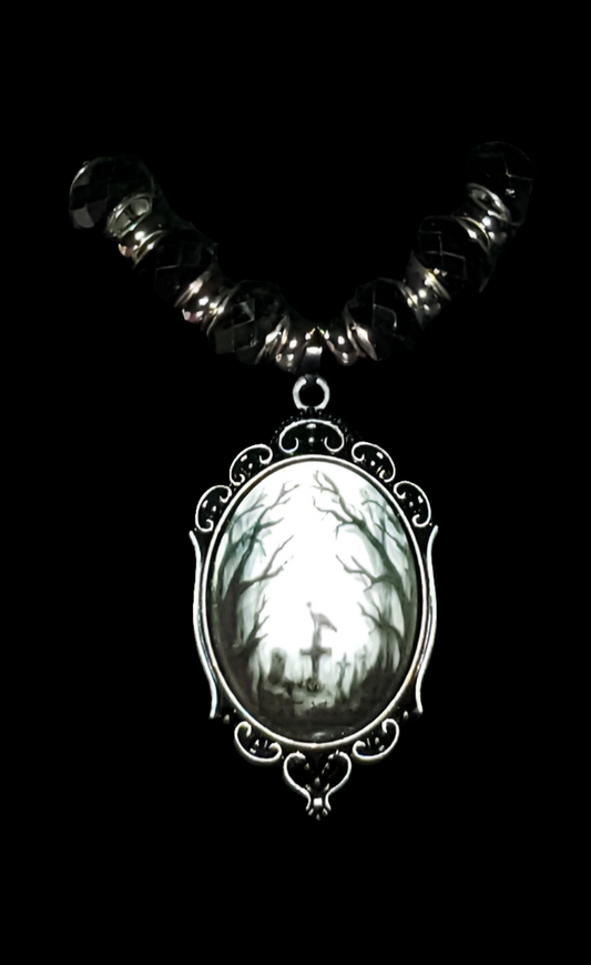 Cemetery Amulet Necklace