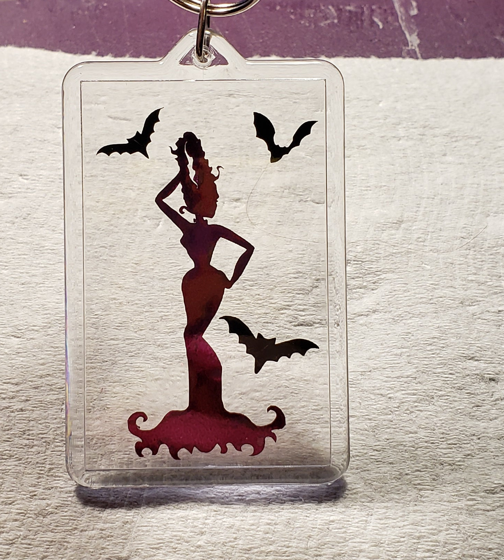 Bride of Frankenstein Keychain