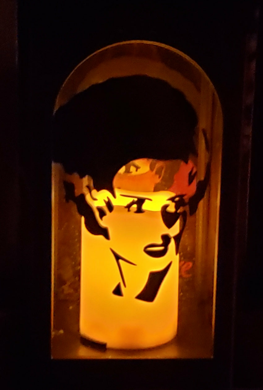 Bride of Frankenstein Solar Lantern