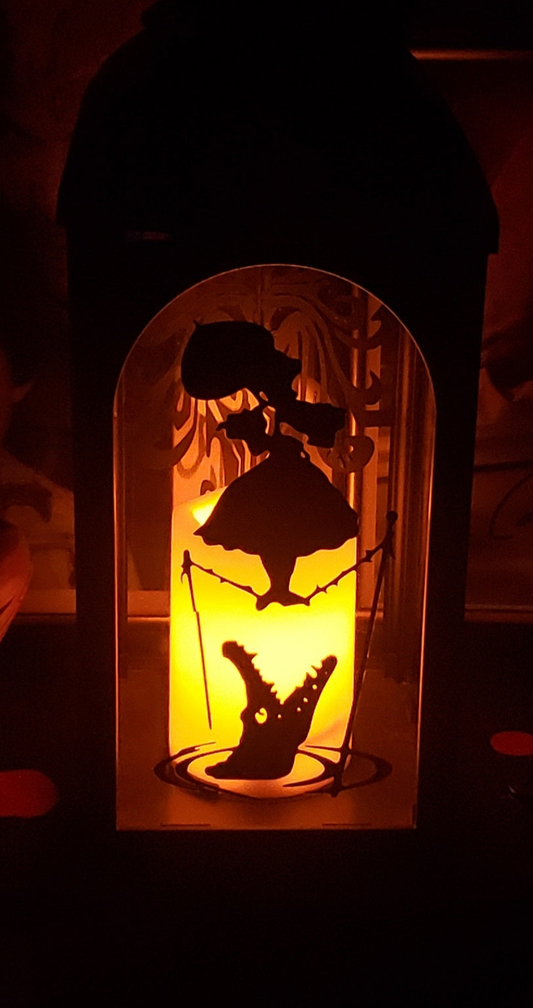 Haunted Mansion Tightrope Solar Lantern