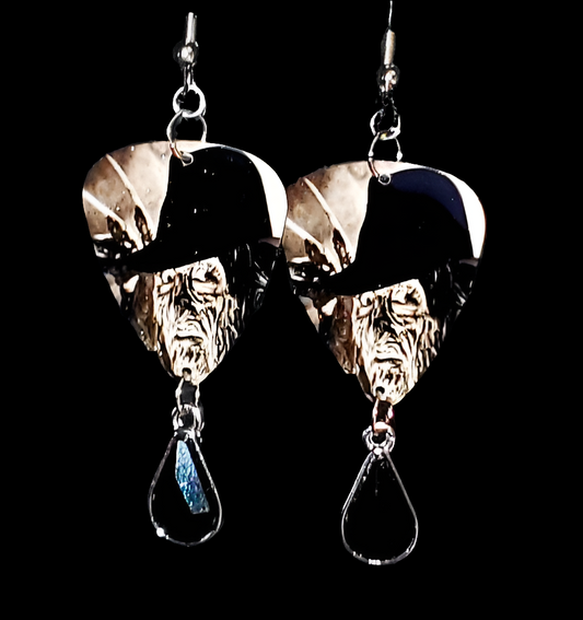 B&W Freddy Krueger Earrings