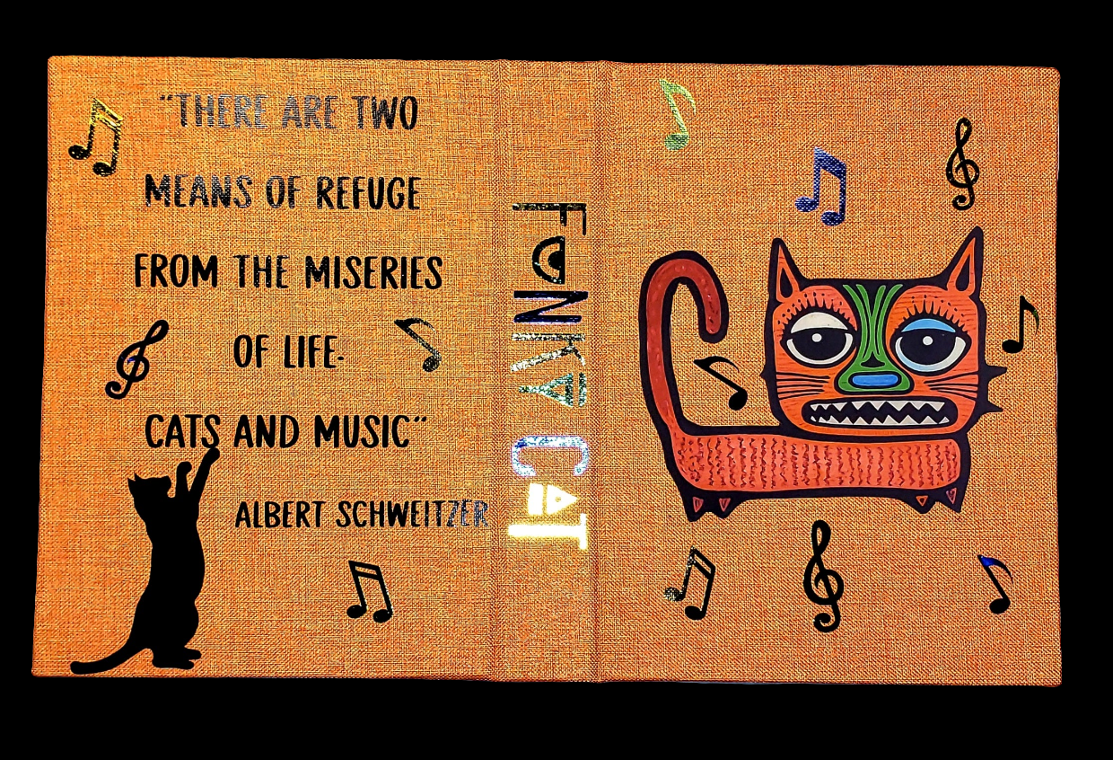 Scotie Cousin Funky Cat Journal