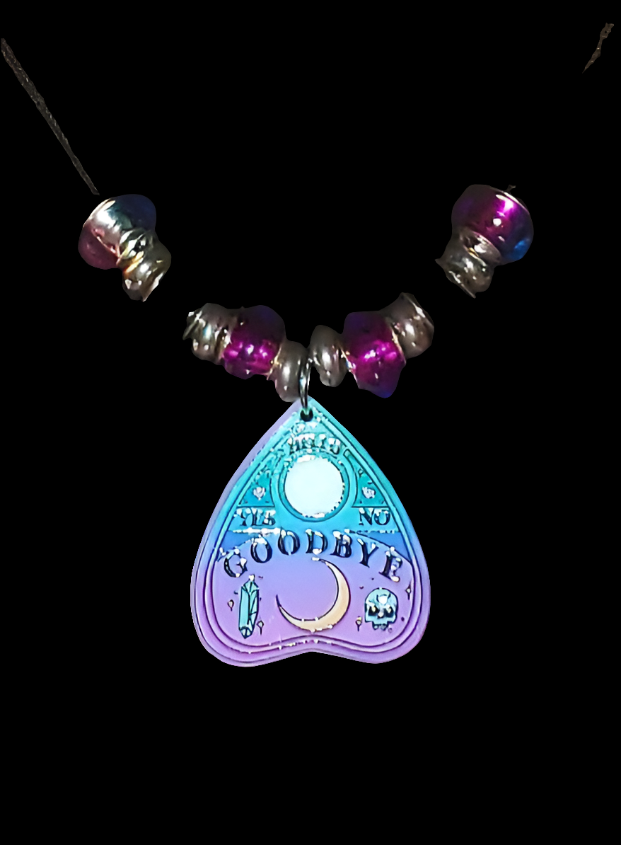 2 Tone Planchette Jewelry Set