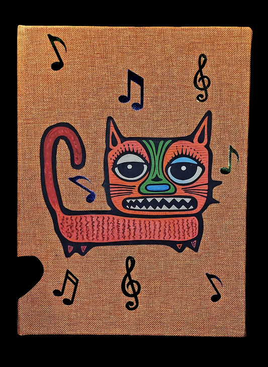 Scotie Cousin Funky Cat Journal