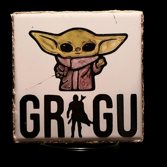 Grogu Decorative Tile