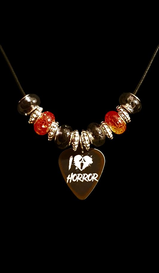 I Love Horror Necklace