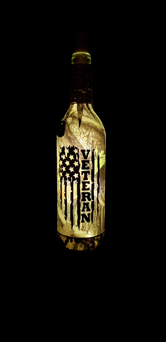 Camouflage Veteran Nightlight