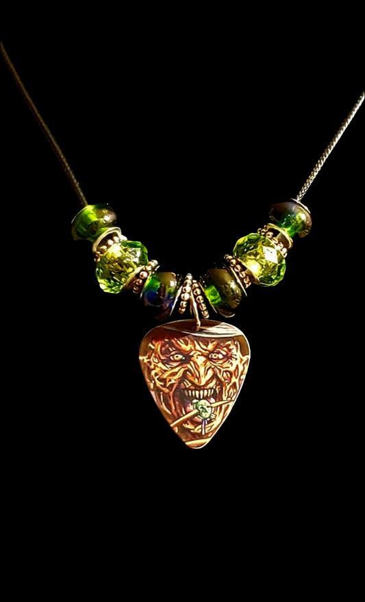 Green Freddy Krueger Necklace