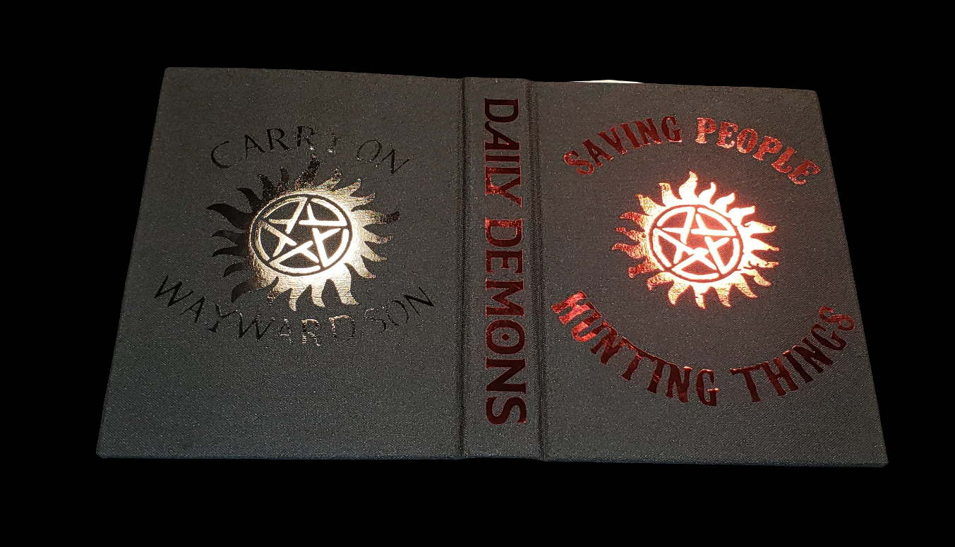 Supernatural Custom Notebook