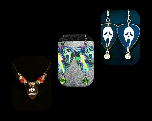 Scream Ghostface Jewelry Set