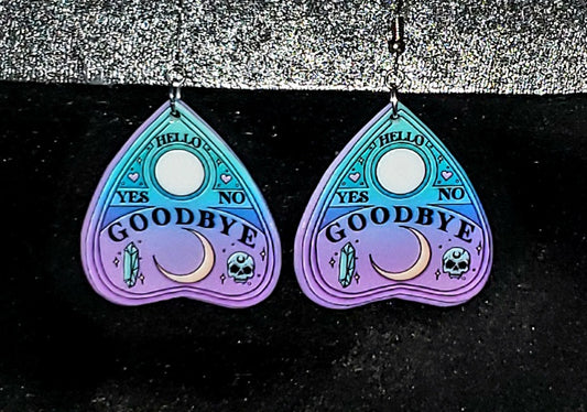 2 Tone Planchette Jewelry Set